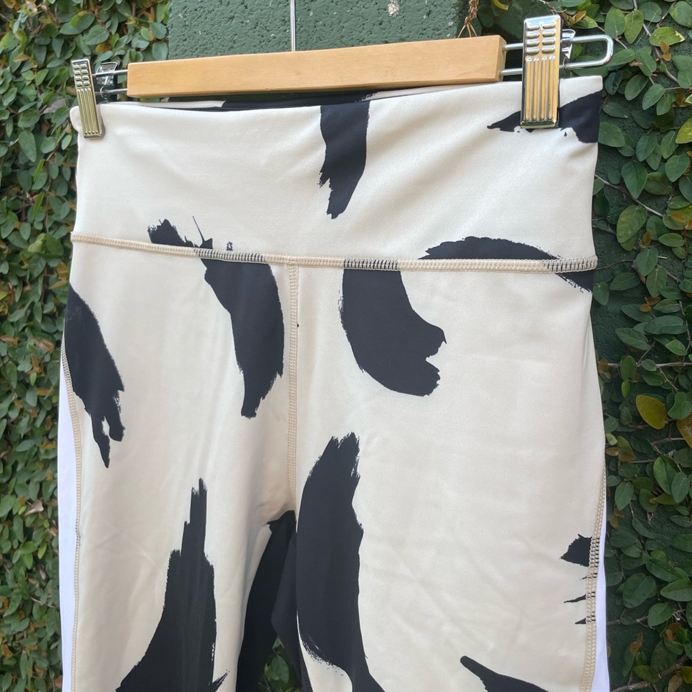 NWT | Björn Borg | High Waist Stripe Print Tights | Size 8/10 - Picture 7 of 14